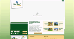 Desktop Screenshot of hotel-bacher.com